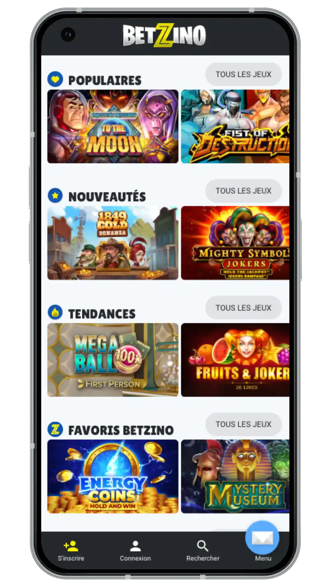Betzino Casino App