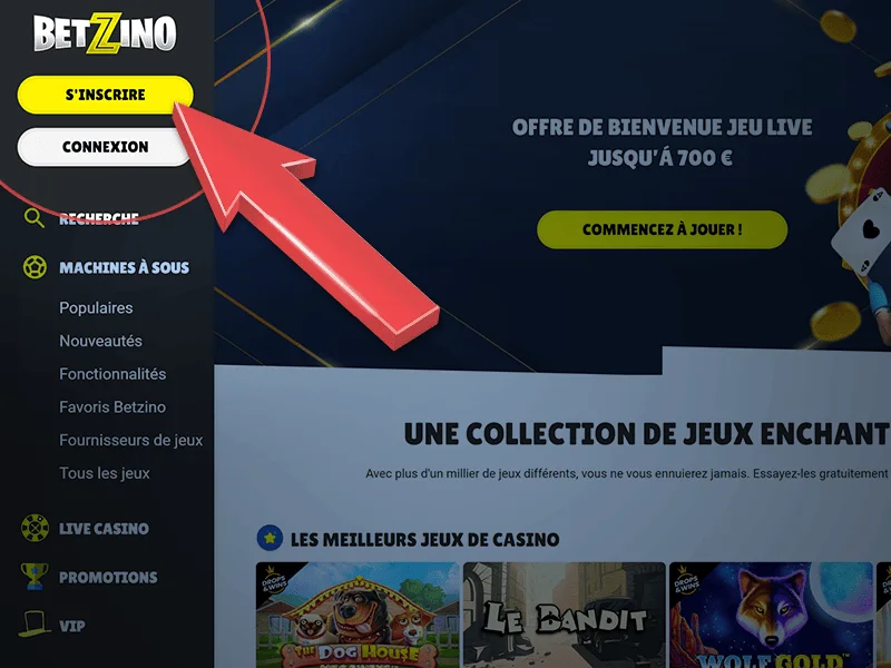 betzino casino connexion